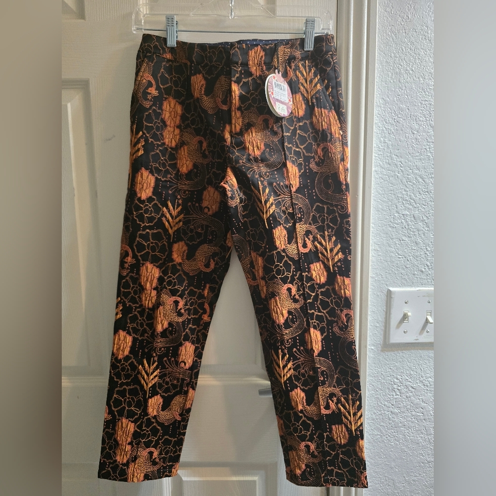 Scotch & Soda R'Belle Girls Black and Orange Bottoms Size 12